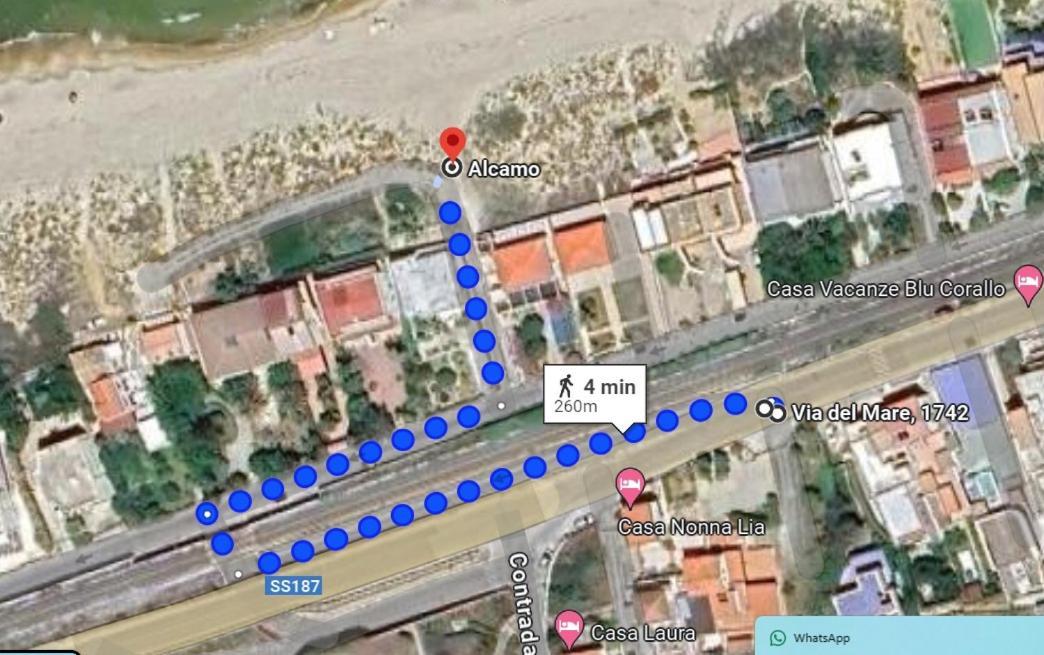 Castellammare Riviera Villa Alcamo Marina Exterior foto